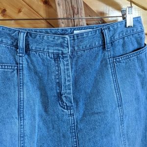 Halogen denim slim skirt - sz 10